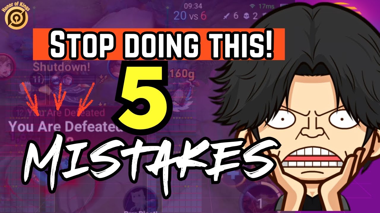 Stop Losing in Honor of Kings — Top 5 Costly Mistakes Players Keep Repeating