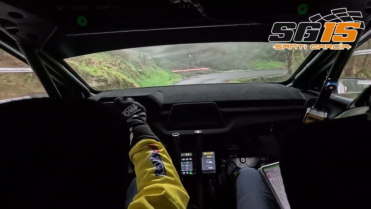 Onboard Santi García - Néstor Casal - Skoda Fabia RS Rally2  // Rallye A Coruña 2026 - TC3 Aranga