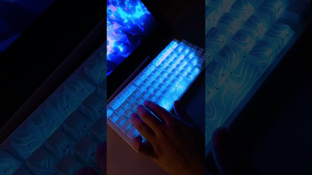 XVX Topographic Keycaps #keyboard #typingsound #mechanicalkeyboard #keycaps