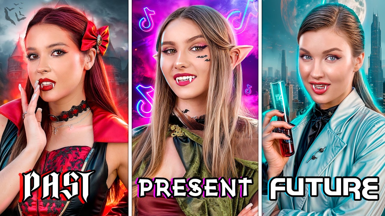 Vámpír a múltból vs a jelenből vs a jövőből! Ősi vámpír vs futurisztikus vámpír
