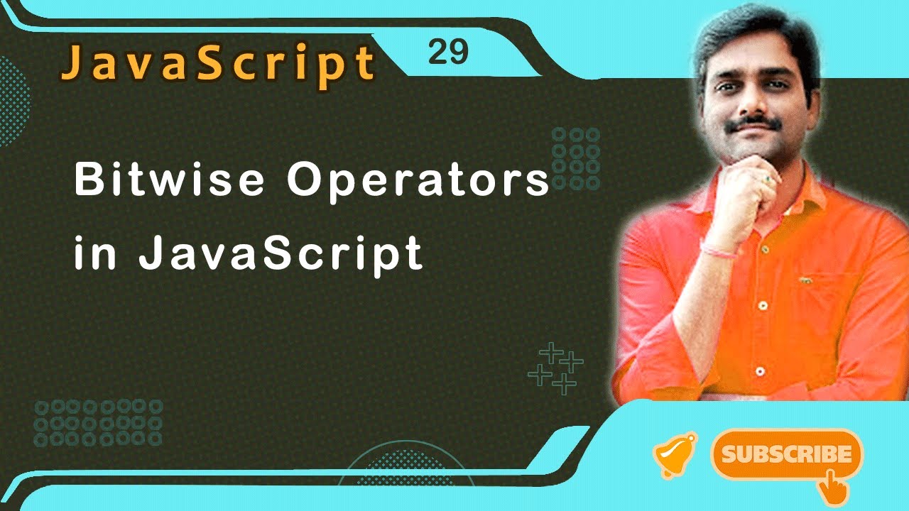 Bitwise Operators in JavaScript - JavaScript Tutorial 29 🚀