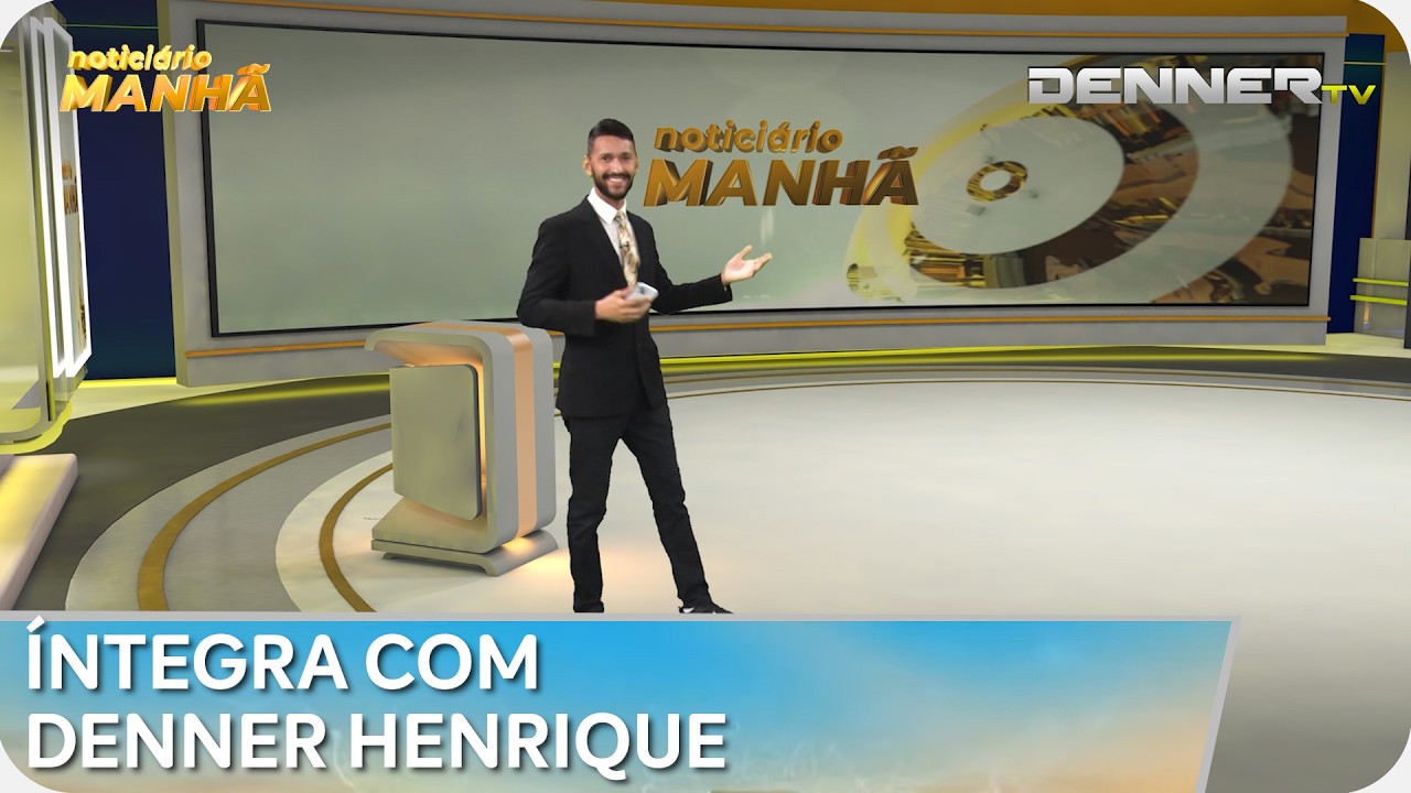 Noticiário Manhã | PM é preso por sumiço de família no RS | Denner TV Prime