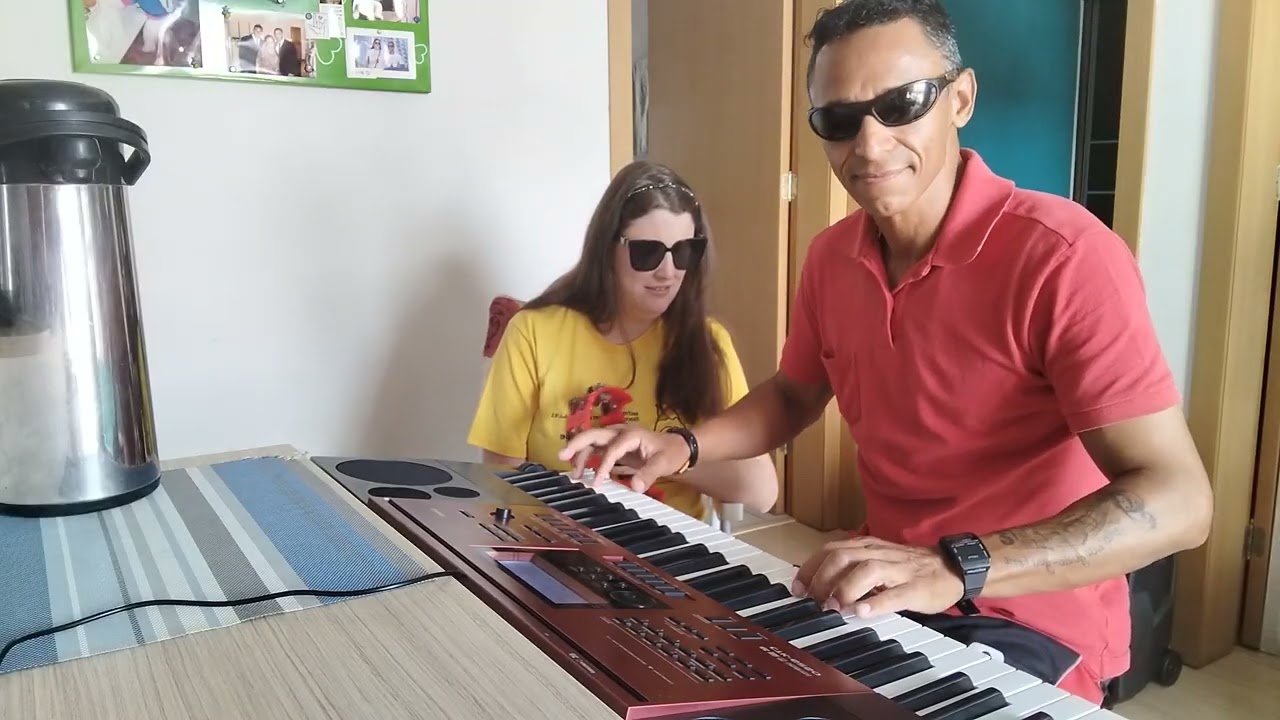 Quero Ser Feliz Também, Natiruts.  Teclado Ctk 6250 Casio e Pandeirola. 🤟🏿❤️🙏🏿