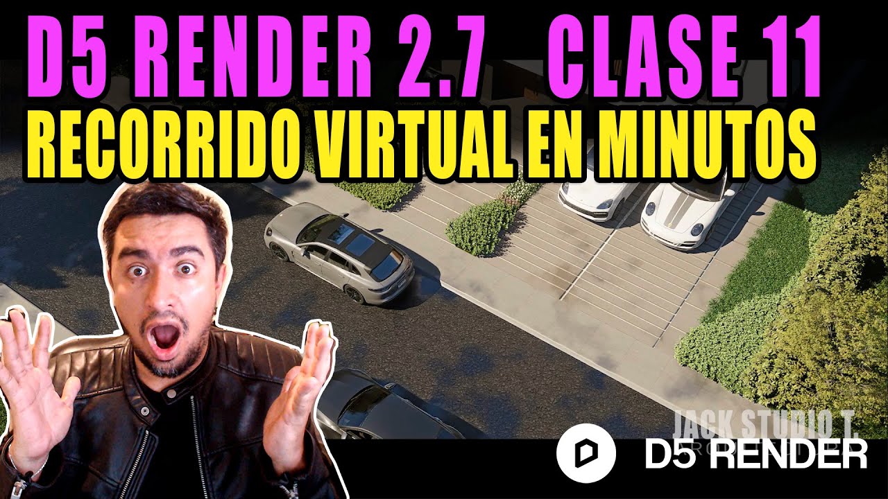 D5 RENDER 2.7 🔴 CREANDO RECORRIDO VIRTUAL SUPER FÁCIL 🔥