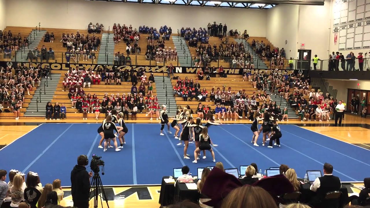 Lincoln-Way North Varsity Cheer @ LWN 2015