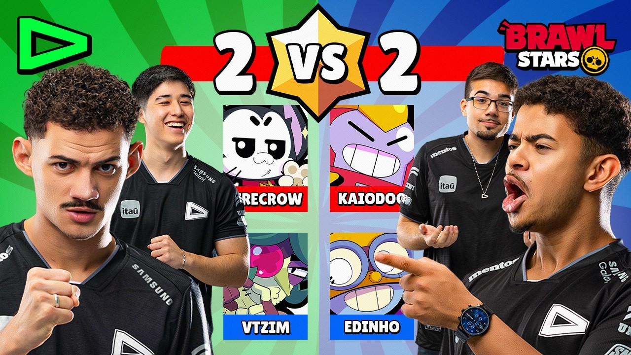 O MELHOR DUO DA LOUD BRAWL STARS