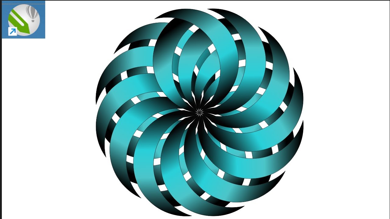 TUOTORIAL FOR BEGINEER IN COREL🔥🔥 #coreldesign #tutorial #coreldraw #3D design