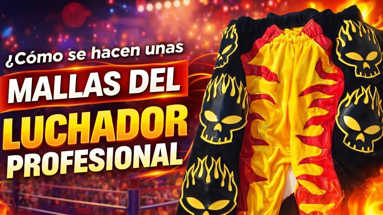 Cómo se hacen las Mallas de un Luchador Profesional 