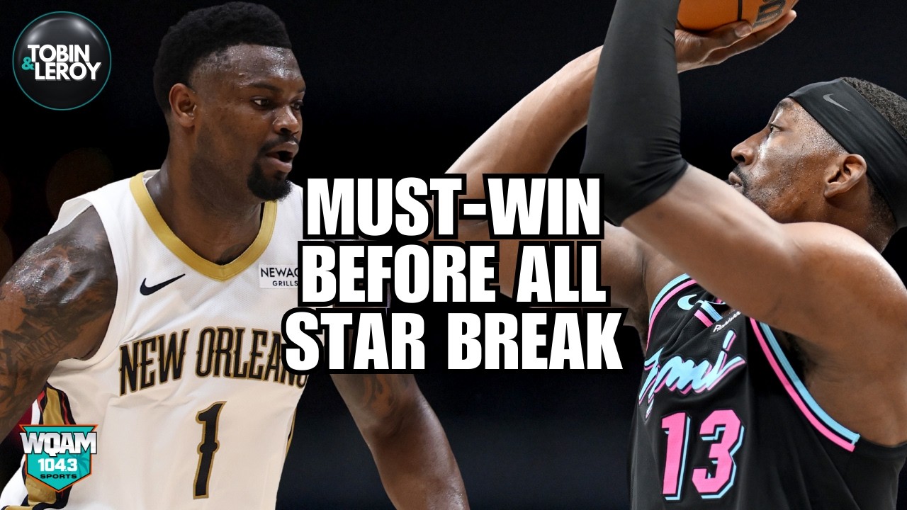 Miami Heat Last Game Before All Star Break, Miami Hurricanes Beat UNC, Marlins Pitchers and Catchers