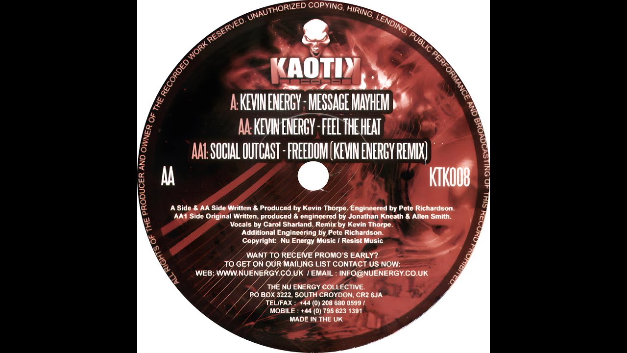 (KTK008A) Kevin Energy - Message Mayhem