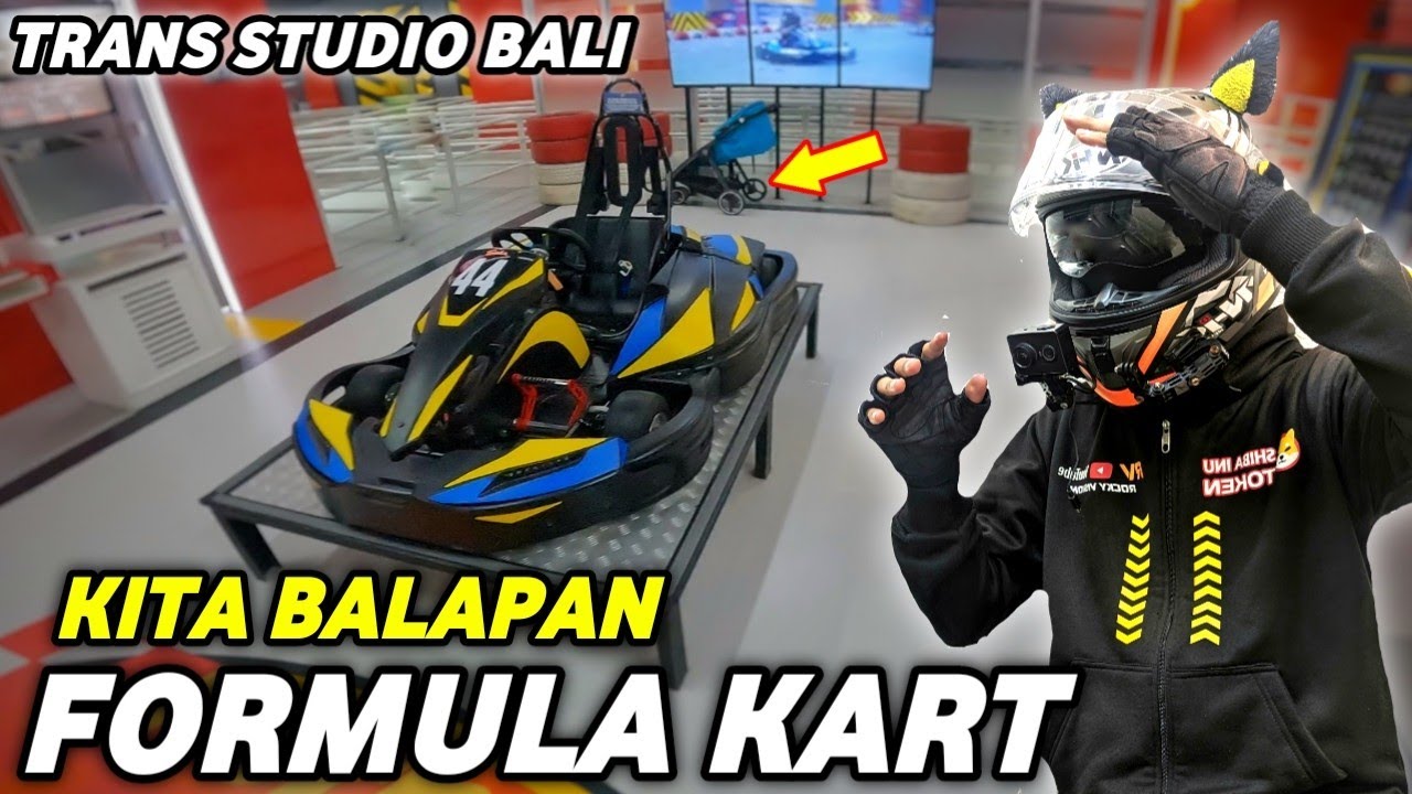 SERU !! MAIN GOKART DI TRANS STUDIO BALI