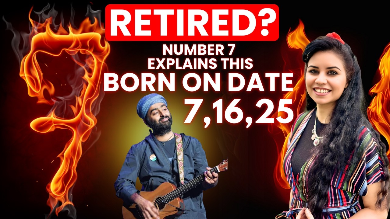 Arijit Singh RETIRED? | Number 7 Reveals the Truth | Numerology Case Study