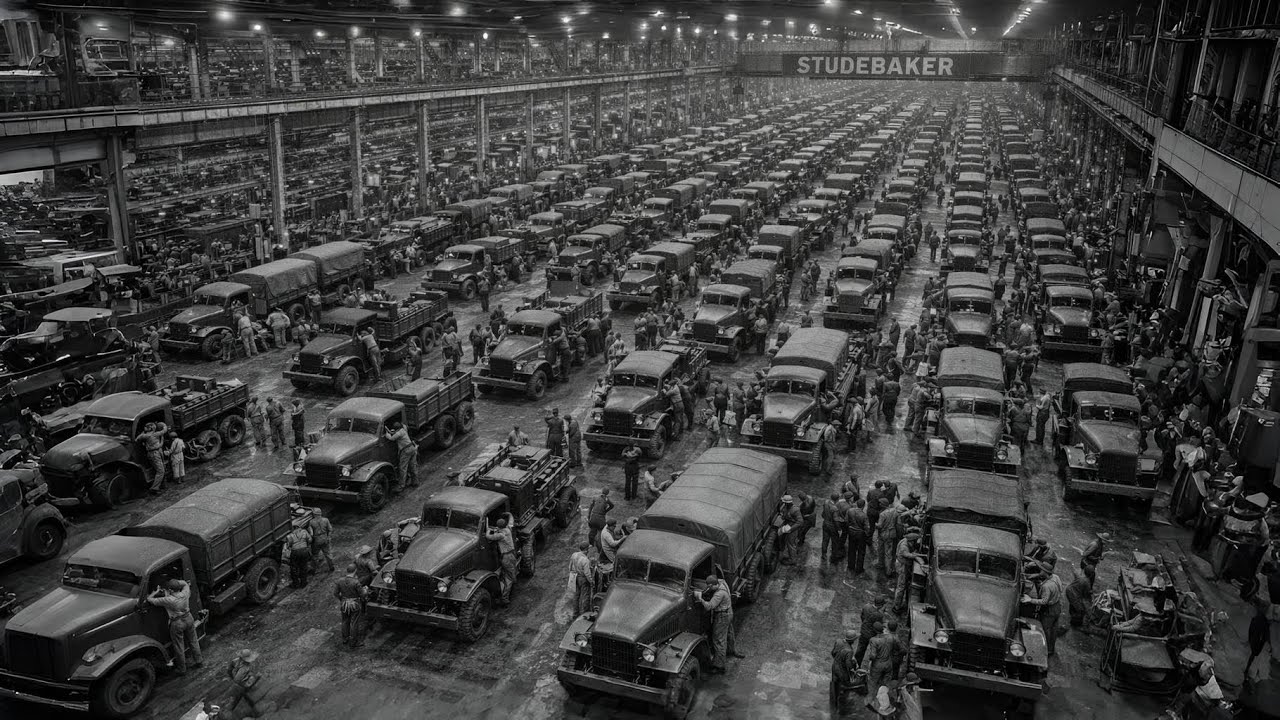 WWII’s Largest Truck Factory: 13,000 Americans Built 197,000 Trucks to Help Red Army Defeat Germany