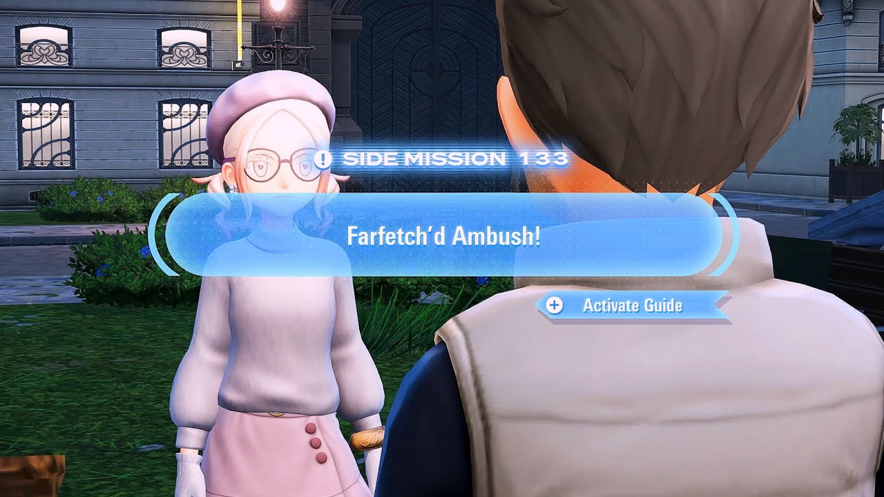 Pokémon Legends: Z-A | Mega Dimension | Side Mission 133 Farfetch'd Ambush!