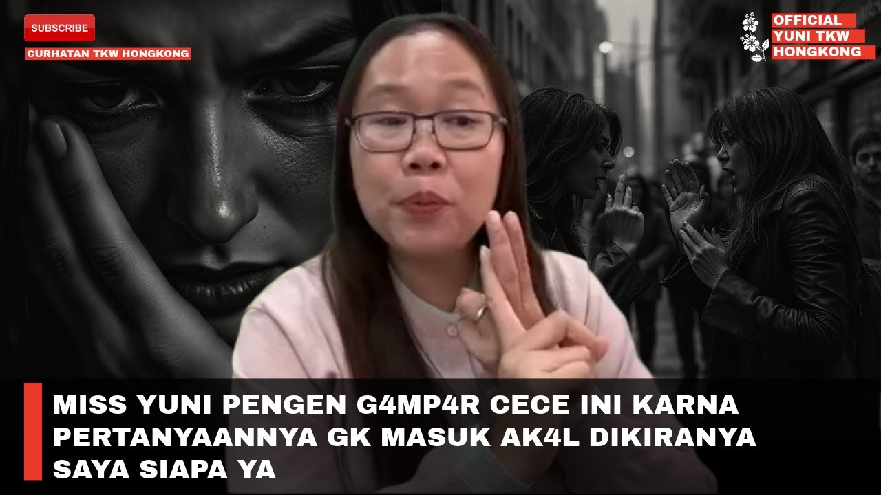 MISS YUNI PENGEN G4MP4R CECE INI KARNA PERTANYAANNYA GK MASUK AK4L DIKIRANYA SAYA SIAPA YA