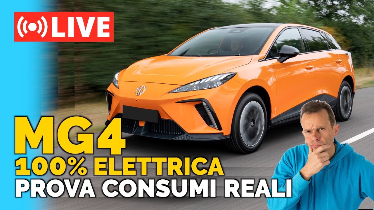 KiloWATTata LIVE 🔴  MG4 Luxury - Prova Autonomia Reale !