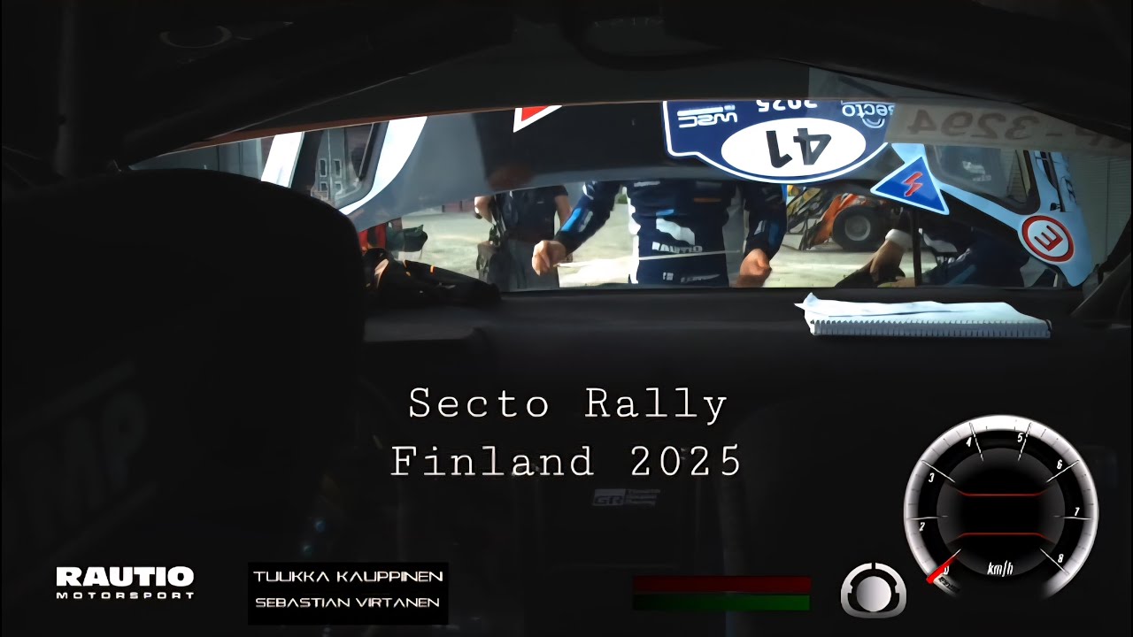 Secto Rally Finland 2025 - Tuukka Kauppinen