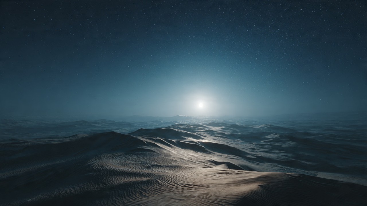 Midnight Dunes | Dark Electronic Desert Night Drive