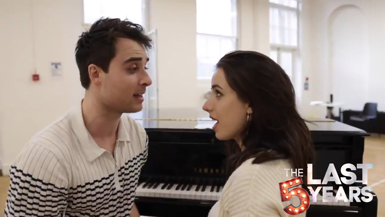 The Last Five Years West End rehearsals with Oli Higginson and Molly Lynch