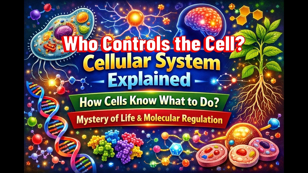 Who Controls the Cell?  Hidden Regulatory System of Life Explained DNA, RNA, Proteins & Life Mystery