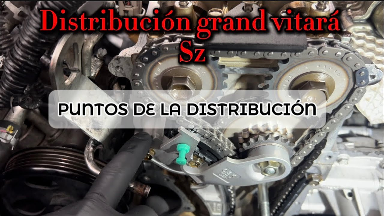 Cambio kit distribución Grand VItara SZ ( esto es lo que debes saber de la cadena )