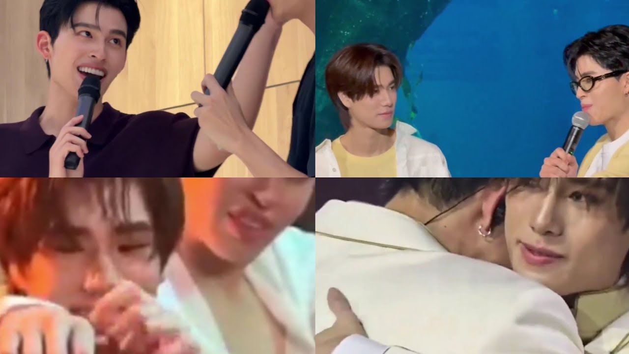 Pondphuwin  moments (real cute moments) 