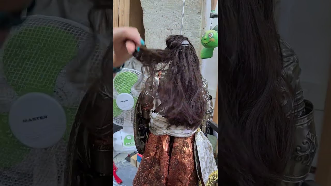 Attaccatura dei capelli - Opera dei Pupi - Pupi siciliani
