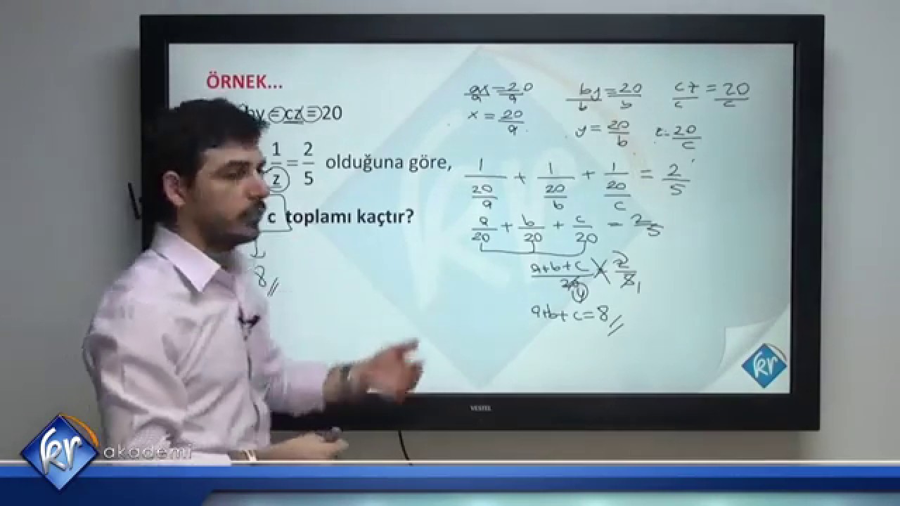 Oran Orantı 2 | KPSS DGS ALES Matematik | Kr Akademi