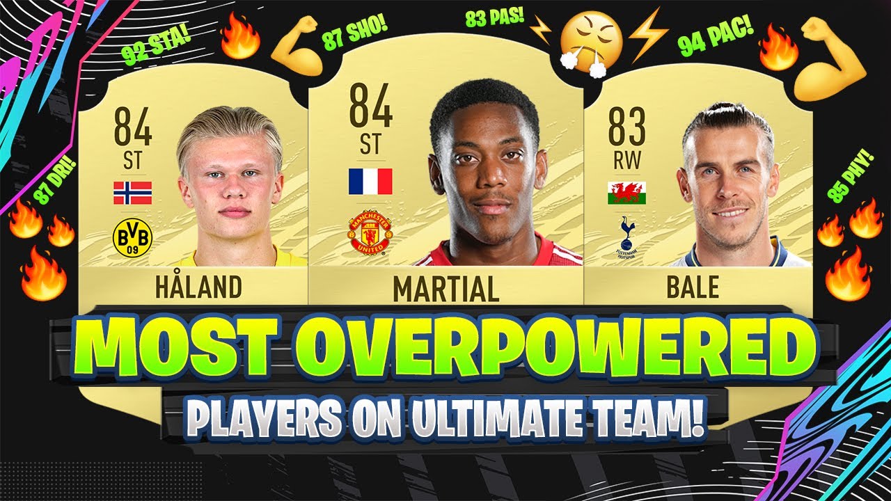 FIFA 21 | MOST OVERPOWERED PLAYERS! | FT. BALE, HAALAND, MARTIAL... etc