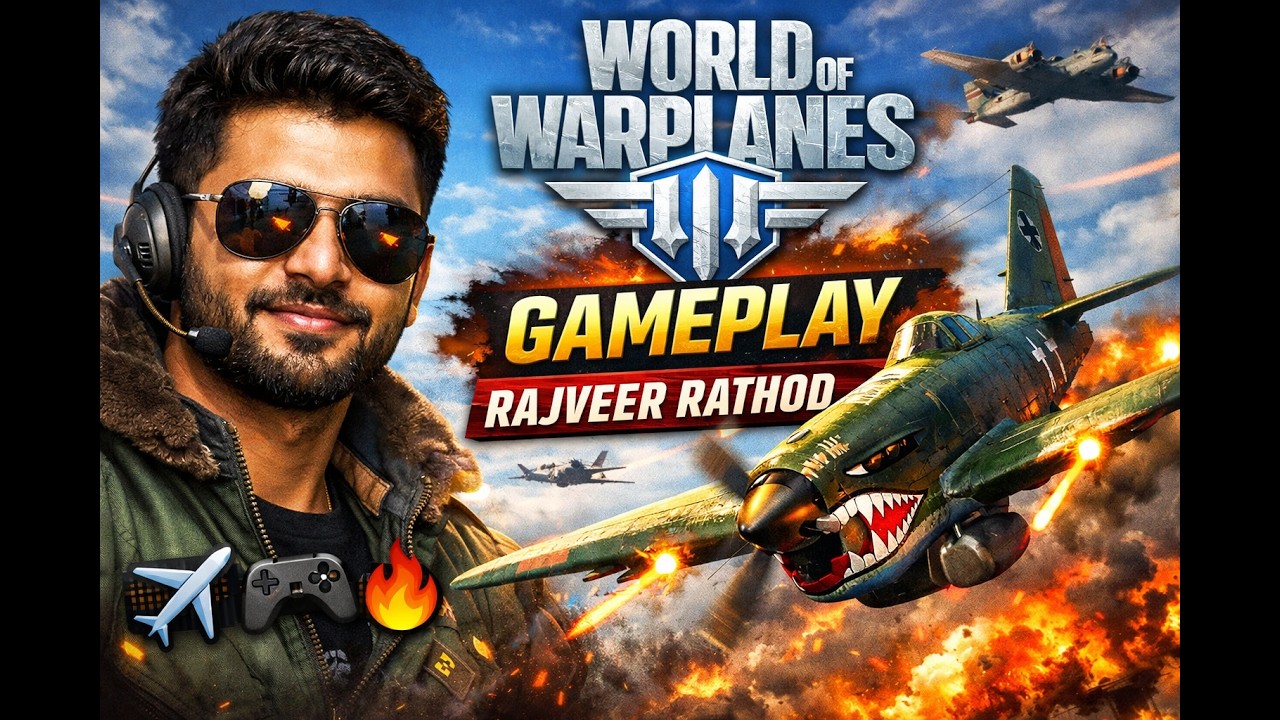 World of Warplanes Gameplay ✈️ | Rajveer Rathod 🎮🔥PLANE - AR 65