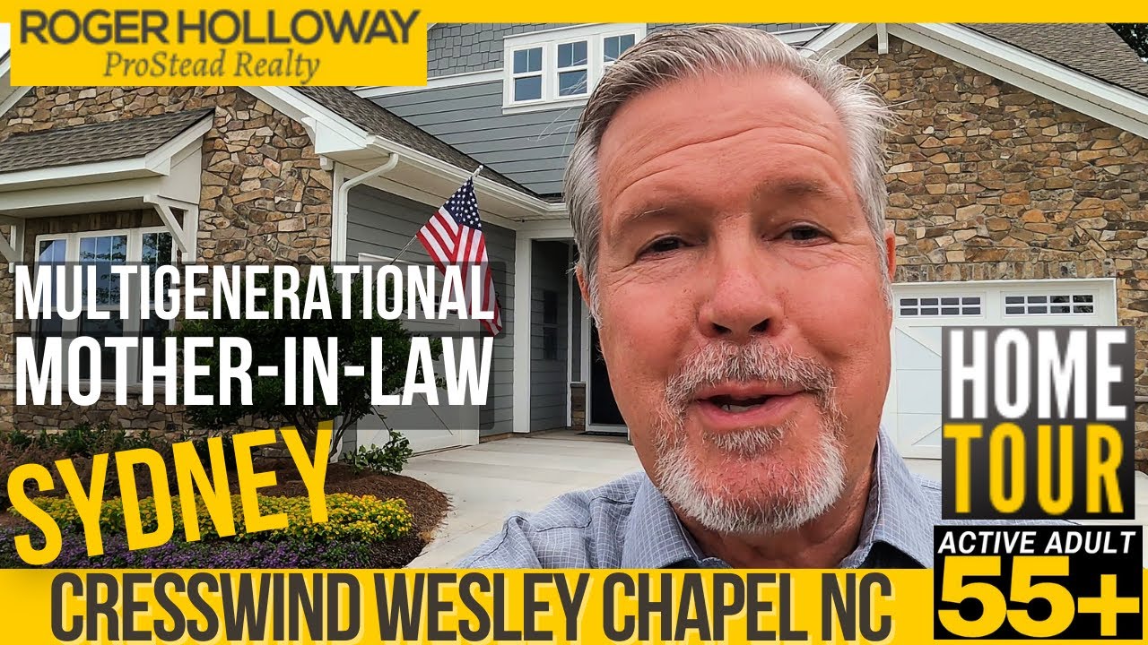 Cresswind Wesley Chapel NC [SYDNEY Model Home Tour]