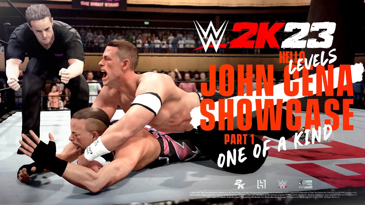 Режим демонстрации WWE 2K23: Часть 1 — Единственный в своём роде | Джон Сина против Роба Ван Дама