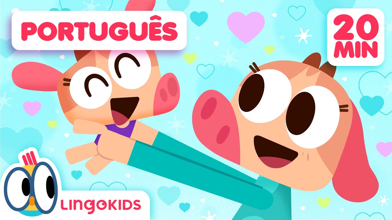 EU E MAMÃE 🩵🎶 + Músicas infantis de Lingokids em Português
