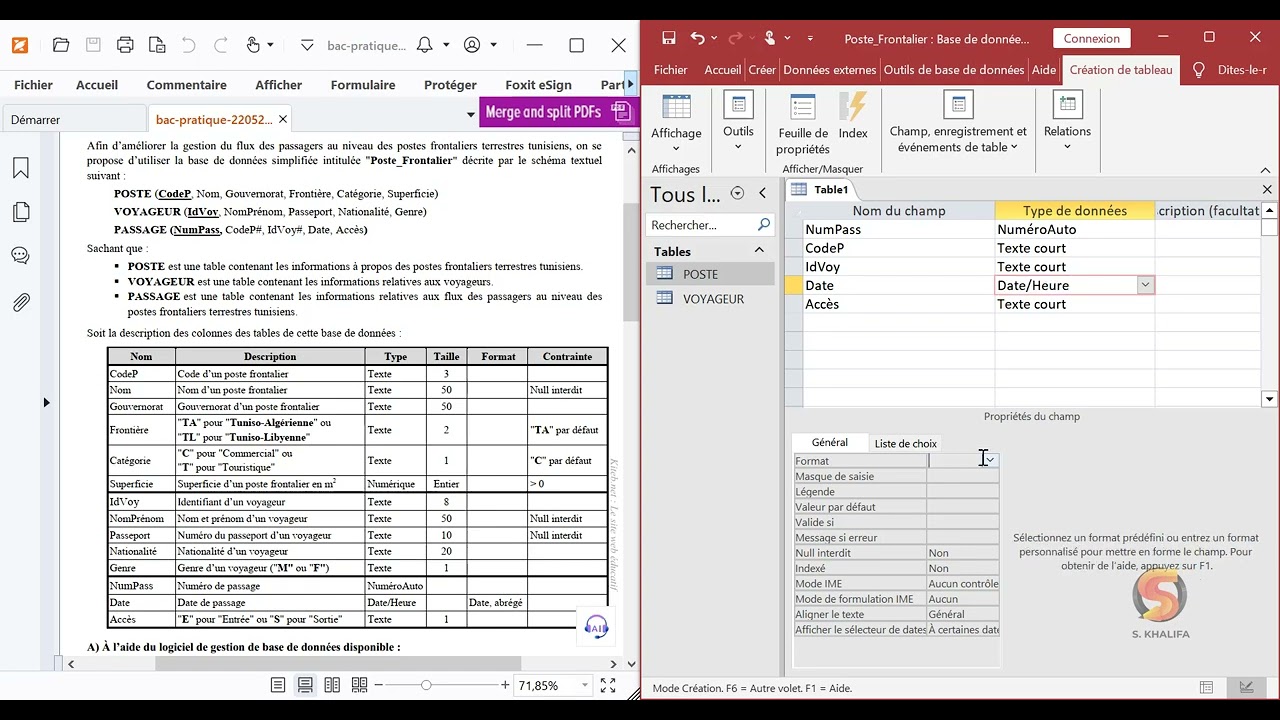 Bac Eco : Pratique 2024 (8H) P1