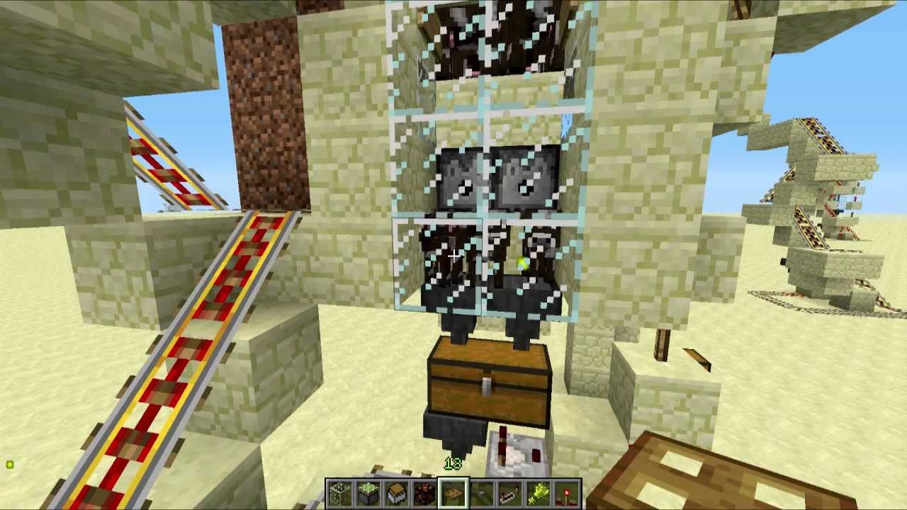 MINECRAFT - Granja de Vacas autococinables - Tutorial de Redstone
