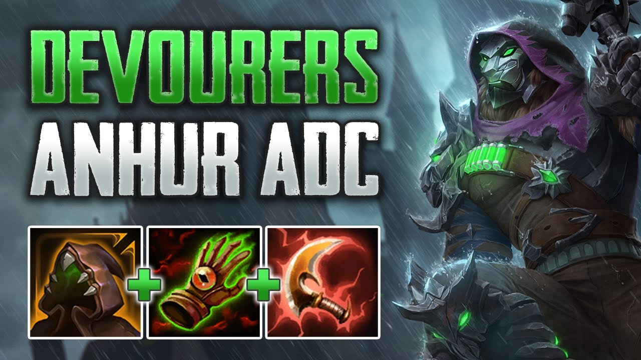DEVO GLOVES ARE UNDERRATED! Anhur ADC Gameplay (SMITE Conquest)