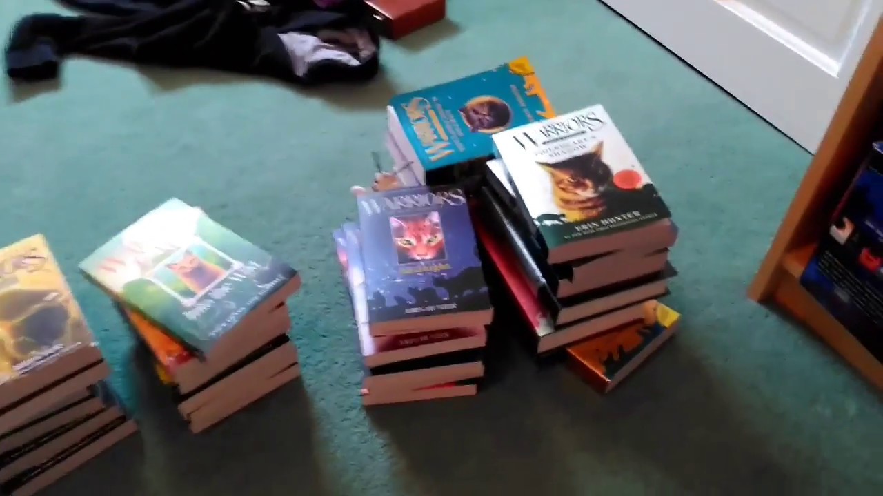 UPDATED WARRIORS COLLECTION!! 9 MORE BOOKS!!!