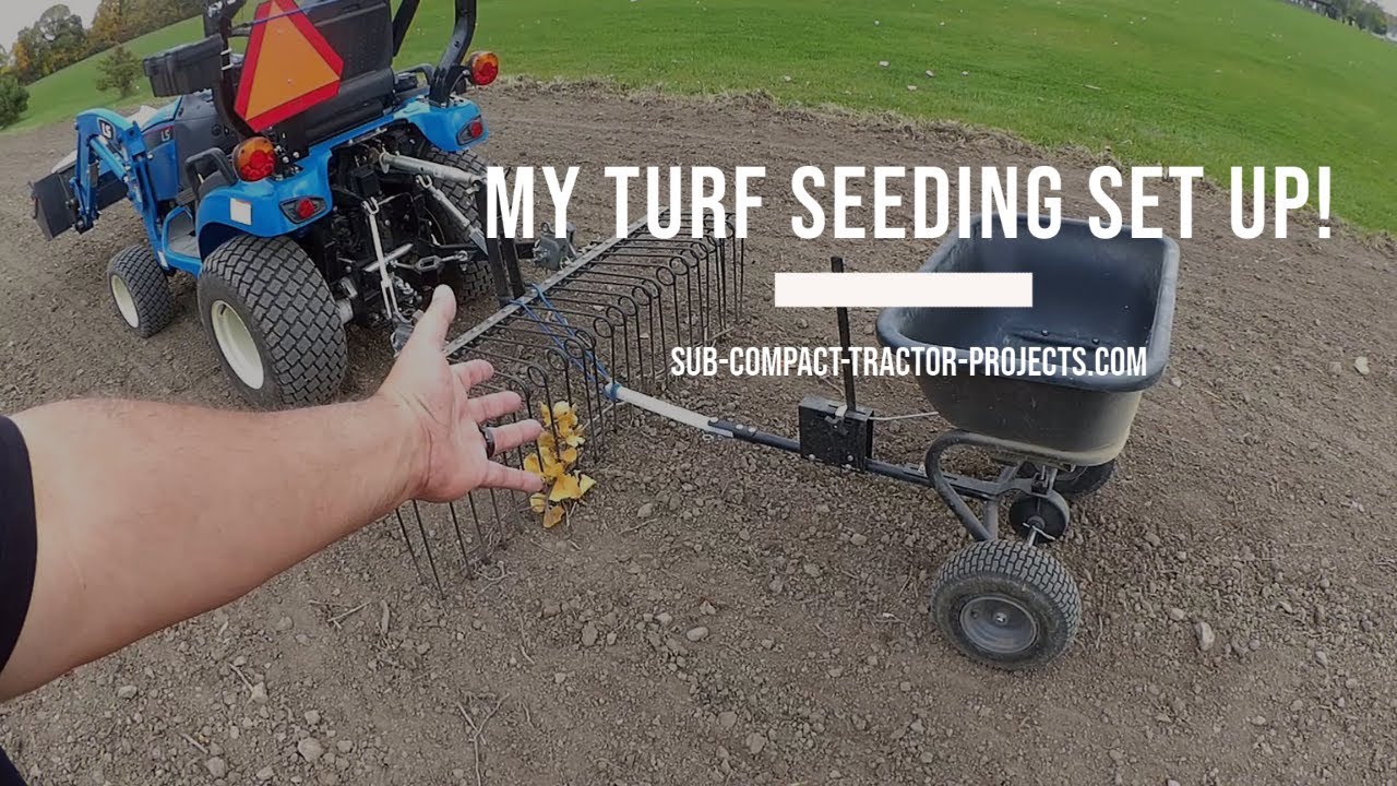 Dirt Talk - My Turf Seeding Set Up!