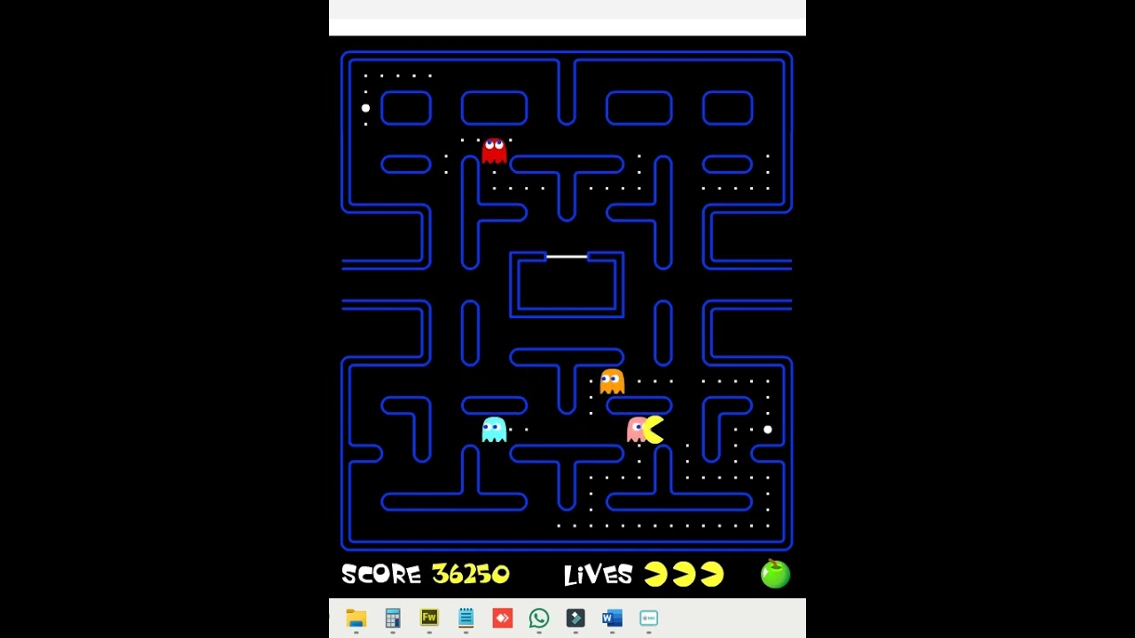 pacman nivel 6 de 11