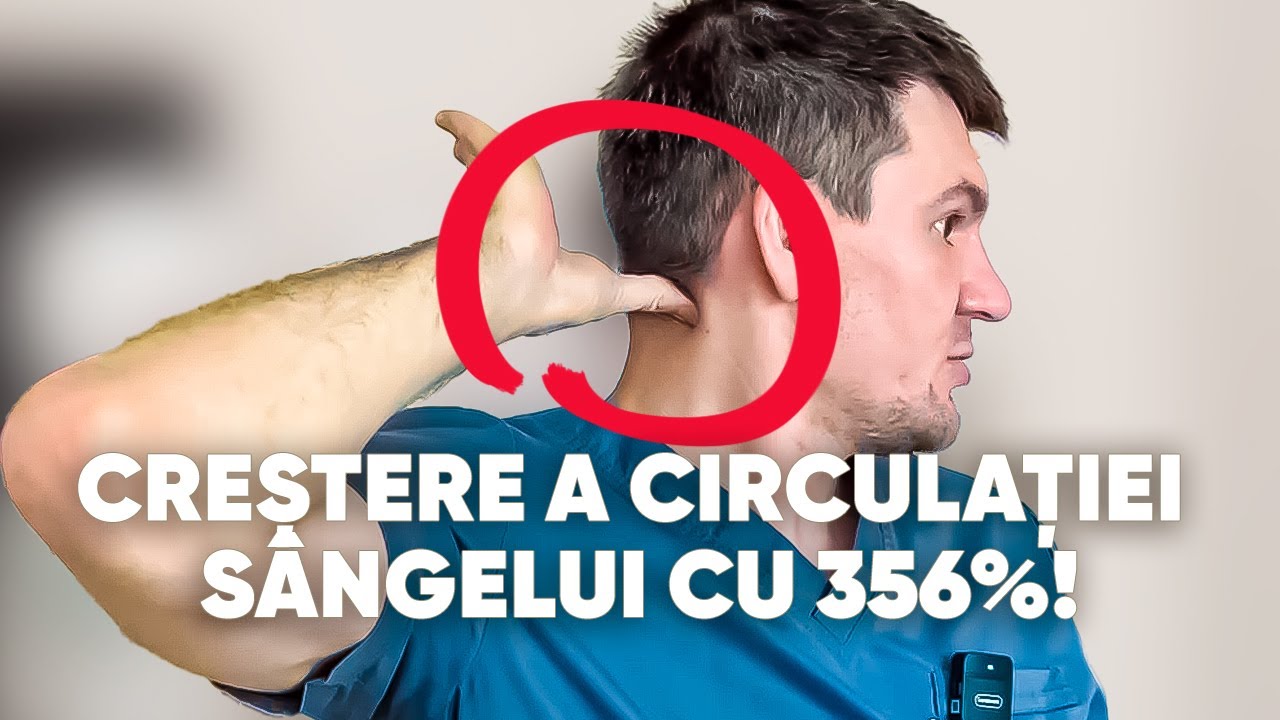 Crește circulația sângelui către creier cu 356% la fiecare apăsare pe acest punct.