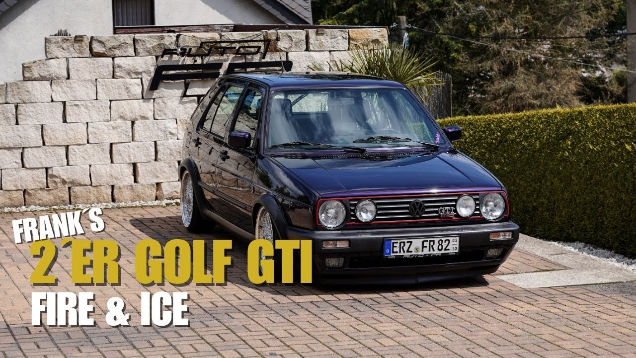 Frank`s VW Golf 2 GTI Fire and Ice 16v