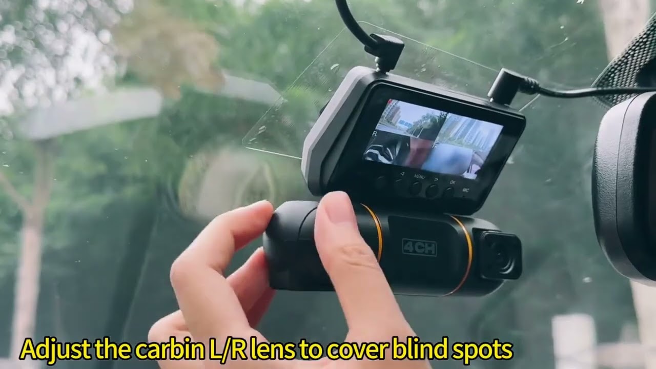 Campark DC21 1080P 4 cameras Dashcam 2025