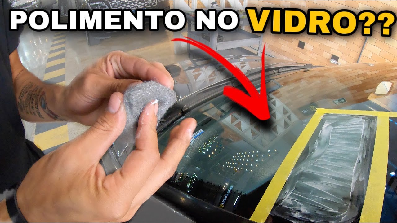 BOMBRIL E MASSA DE POLIR TIRA RISCOS DO VIDRO??