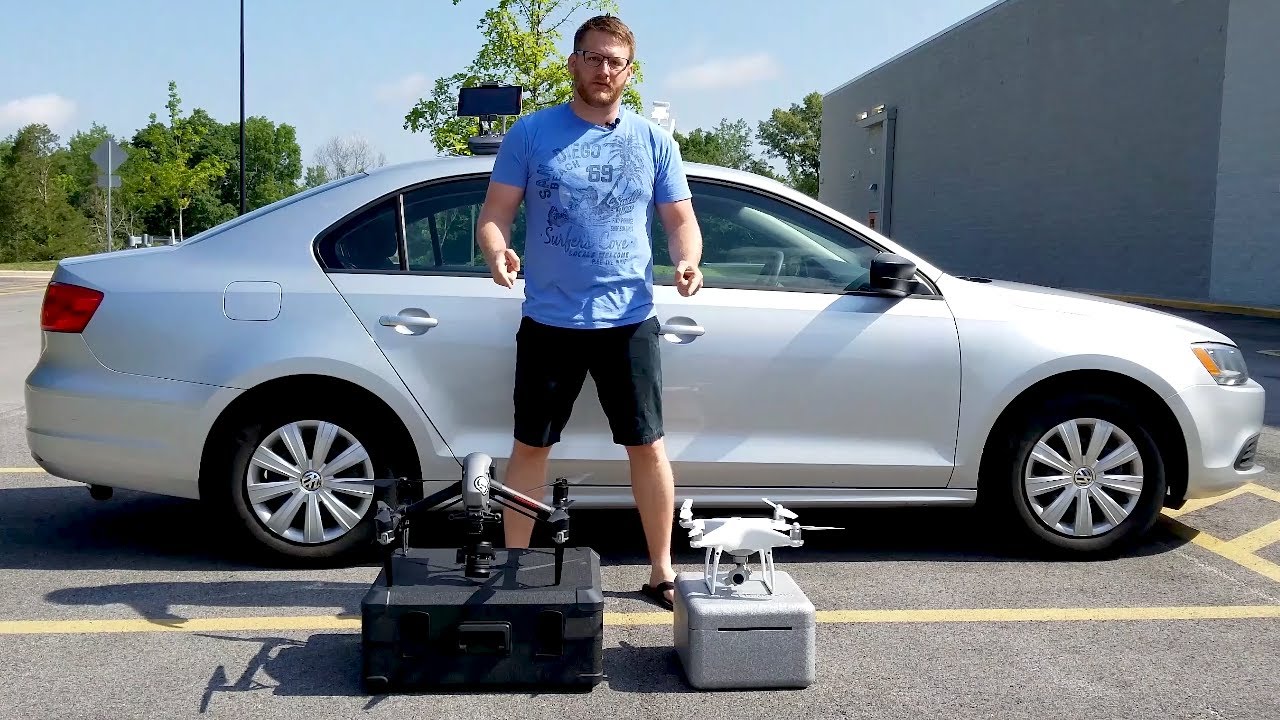 Video quality comparison DJI Inspire 2 and DJI Phantom 4 Pro v2.0