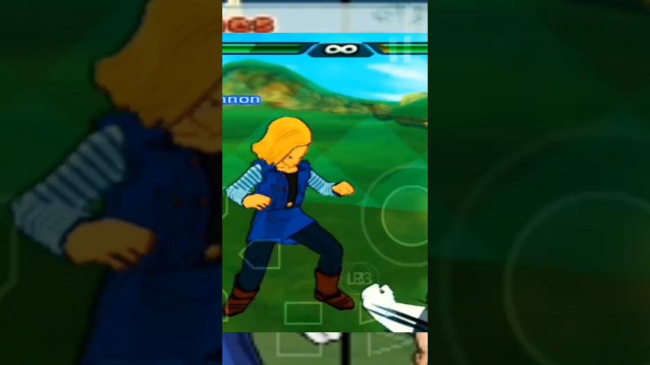 Super Vegeta VS Android 18 Cell Game #playstation #goku #vegeta #kingvegeta #supervegeta #dbz #anime