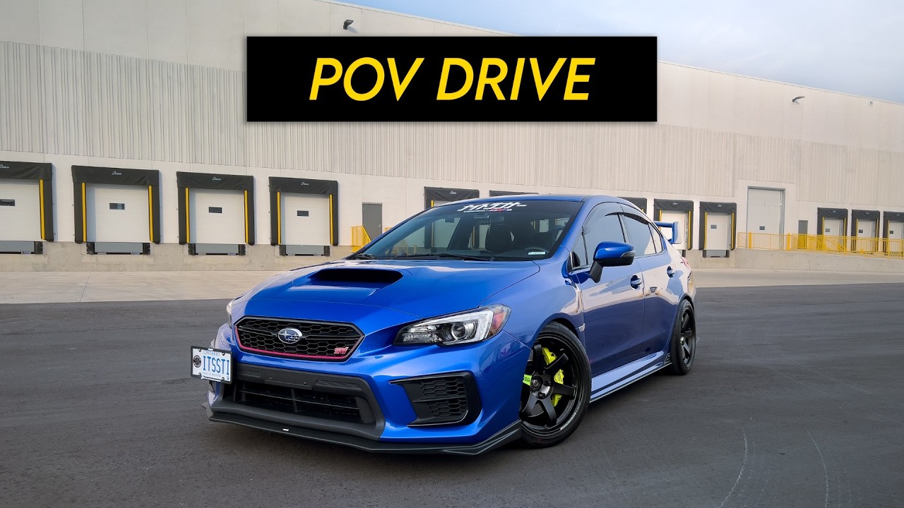 POV Backroads Drive in 2021 Subaru WRX STi