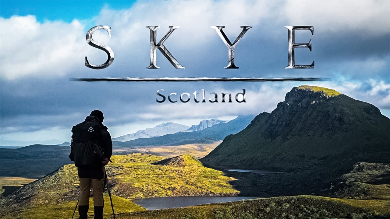 The Isle of Skye. 100 Miles of Rugged Coastlines and Mountains