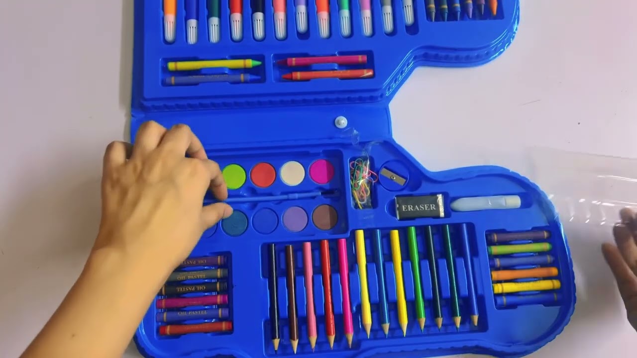 Colour Box 🎨 | School Supplies | Stationery Collection