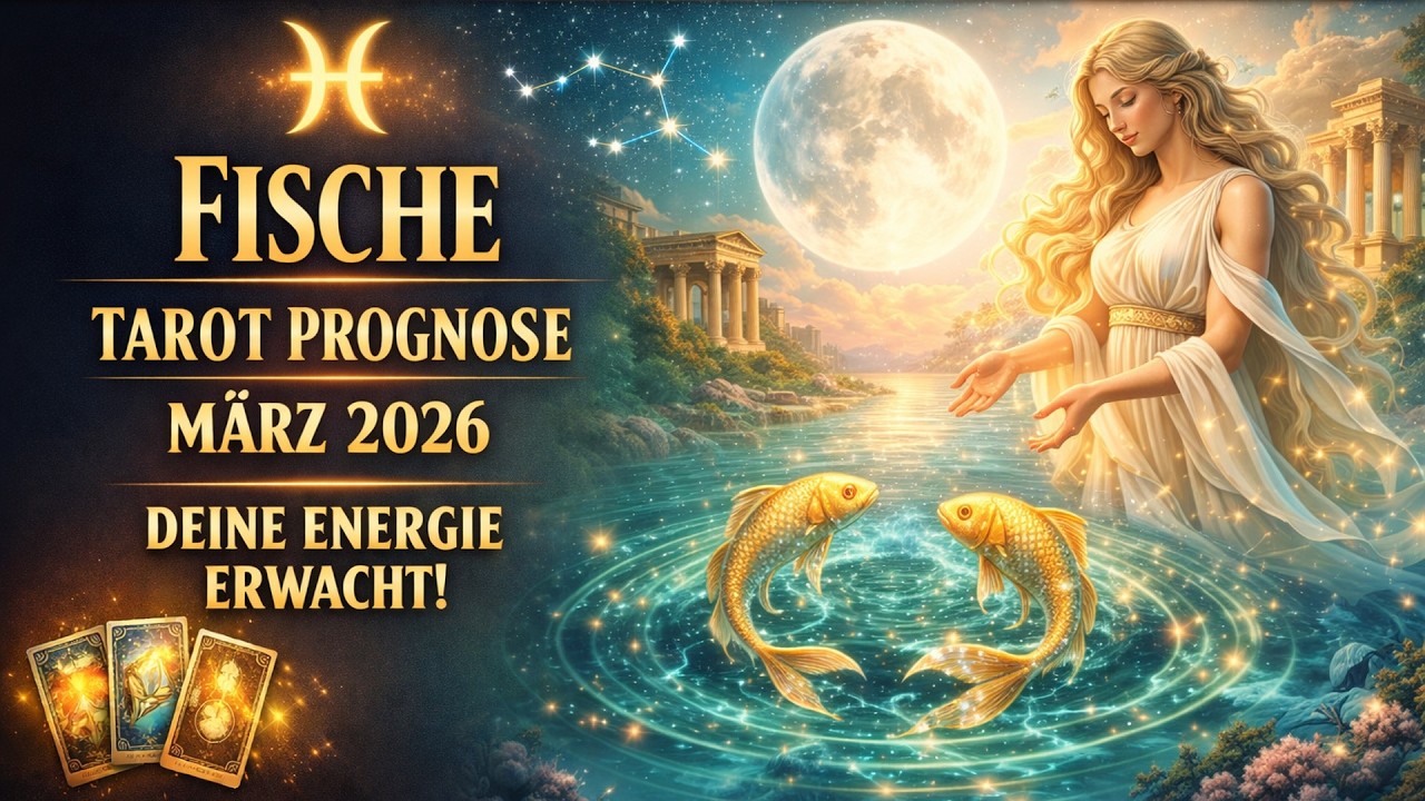 FISCHE ♓ Tarot März 2026: Intuition & Magische Wendungen! ✨ TRIFFT EIN! 💯