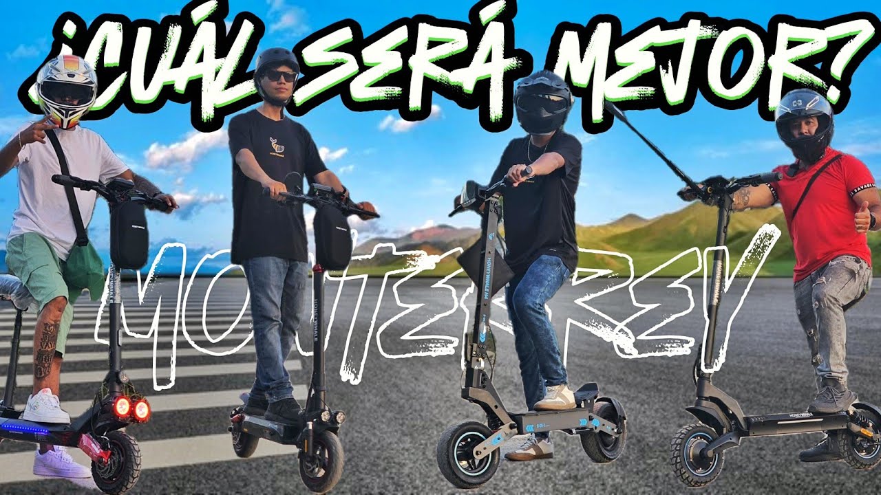 Probamos 4 Scooters Eléctricos en Subidas Inclinadas